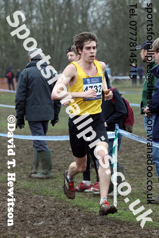 Senior mens Inter Counties Cross Country, Prestwold Hall, Loughborough. Photo: David T. Hewitson/Sports for All Pics